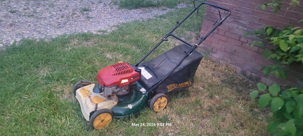 self propelled lawn mower good working conditions.