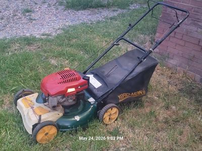 self propelled lawn mower good working conditions.