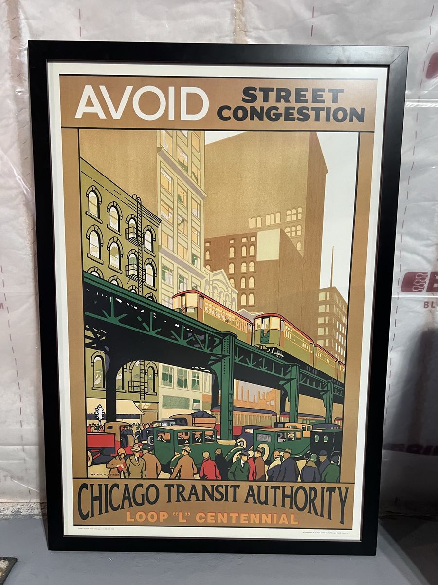 Chicago Framed Picture- Large