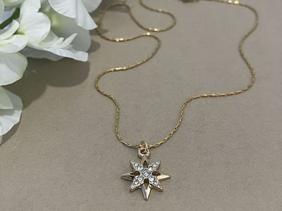 Minimalist Style Golden Star Necklace