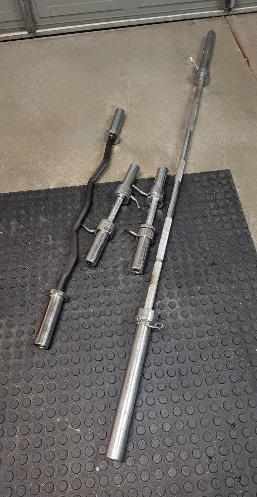 7 ft Olympic barbell