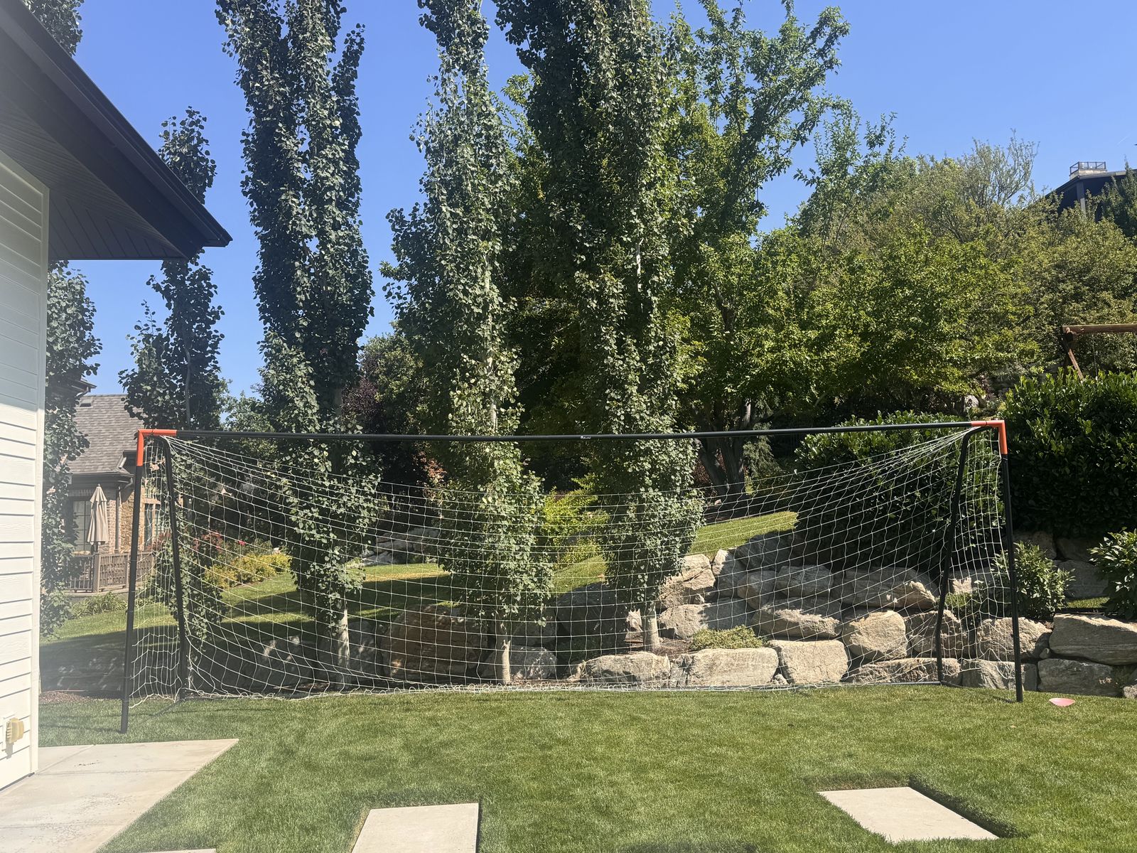 Large Soccer Goal 24 x 8 - Ideal for Backyard Practice & Games