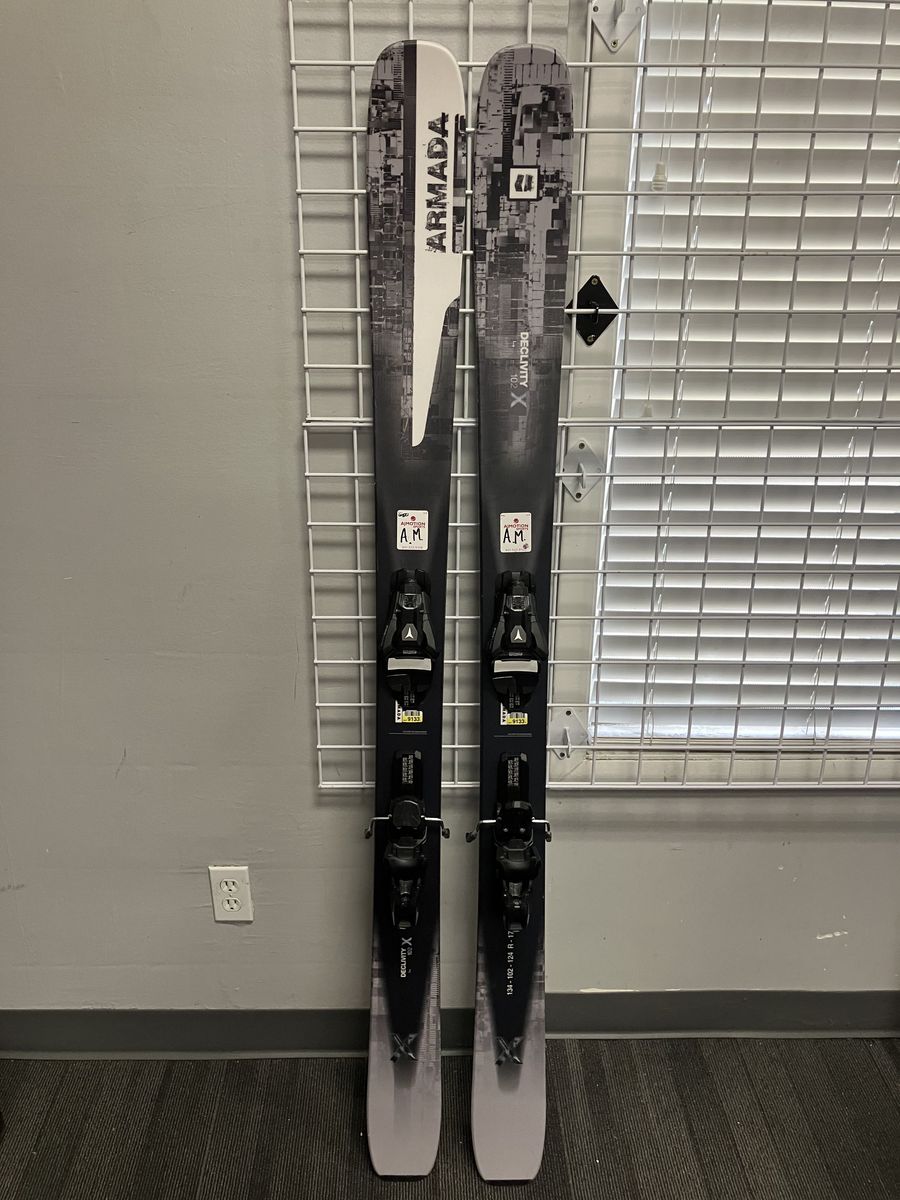 Armada Declivity X 102 172cm Skis w/Atomic Strive 11 GW Demo Bindings-Lightly Used 2026