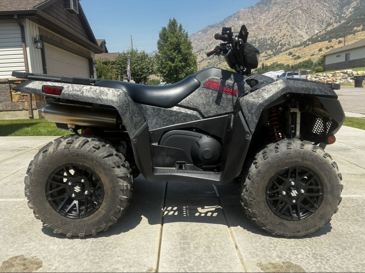 2025 Suzuki King Quad 750AXi SE+ only 170 miles