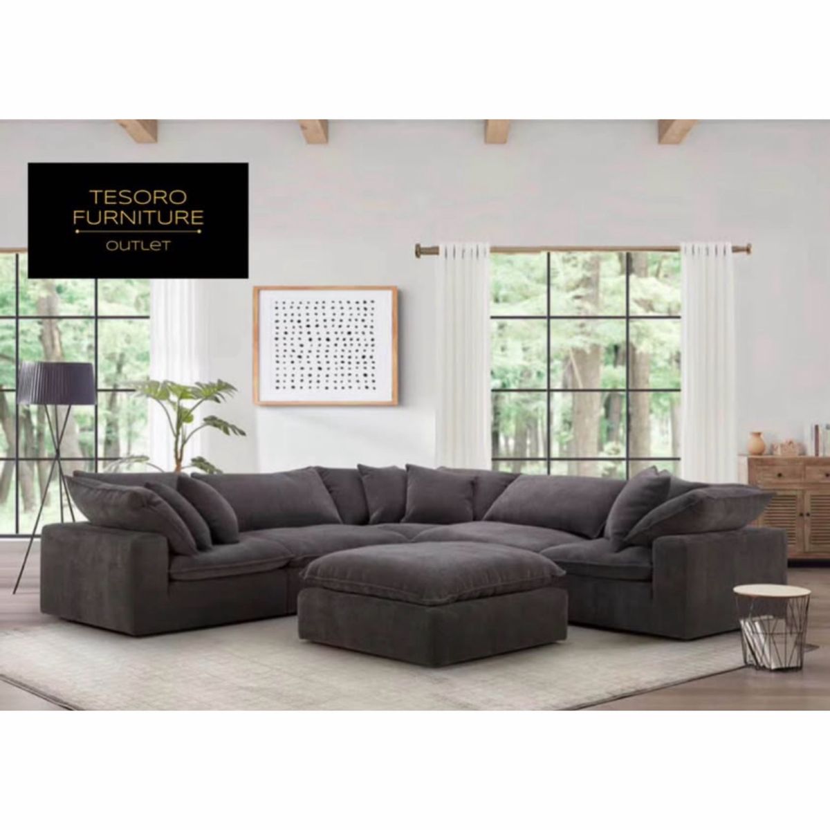 AYDEN & IVY SEREEN MODULAR SECTIONAL WE OFFER DELIVERY