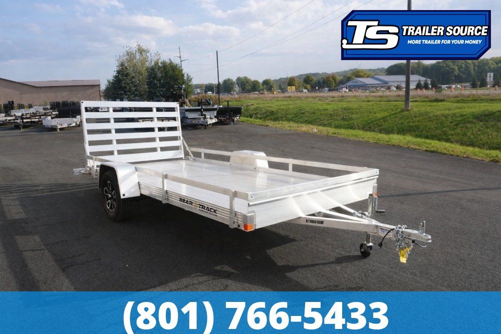 7x14 Bear Track BTU Aluminum ATV Trailer - 3.5K GVWR -