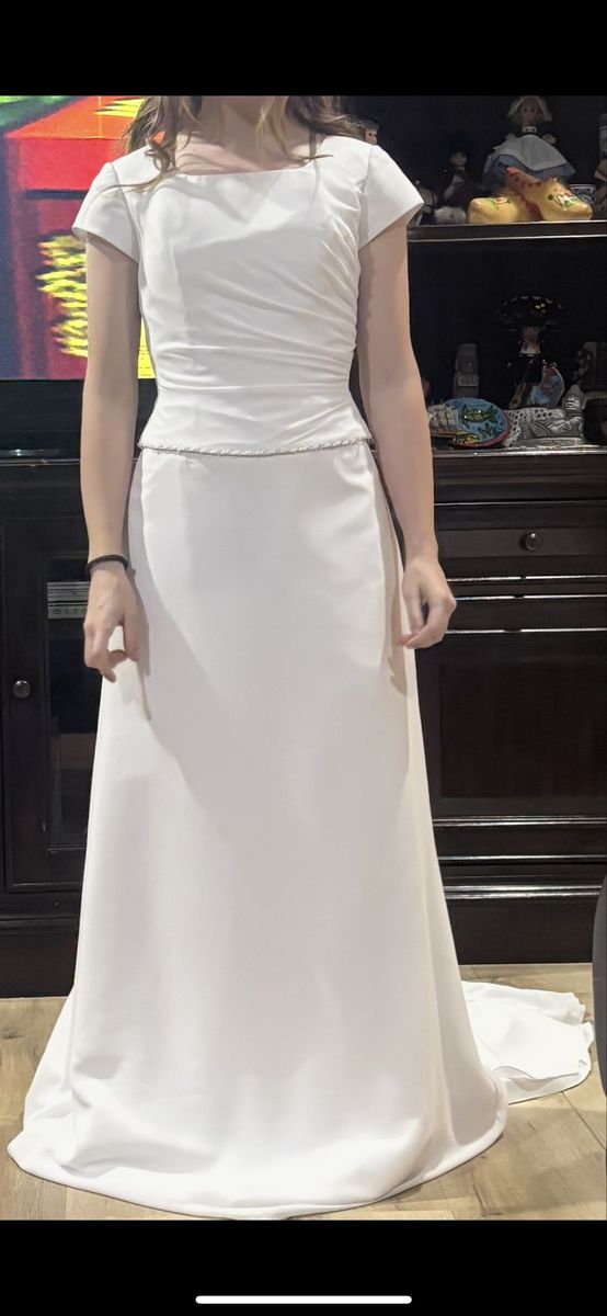 2 piece wedding dress