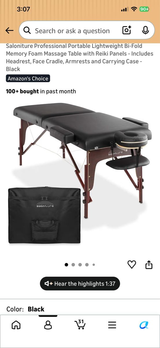 Massage Table