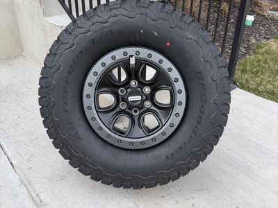 Ford F150 Raptor Rims and Tires 315/70R17 Bfg Ko2