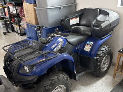 2007 Yamaha Grizzly 450 ATV + 2019 Echo EEW-14-14 ATV Trailer — Package or Separate