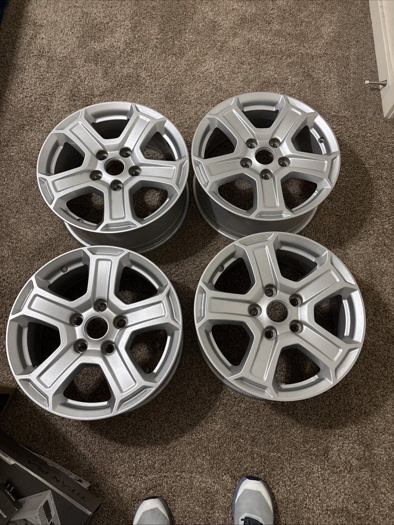 Jeep Gladiator/Wrangler JL/JK 17" OEM wheels (Set of 4, NEED GONE ASAP)