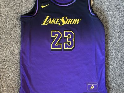 Nike LeBron James Lakers LakeShow Jersey Size Small(40) NBA Authentic NWT