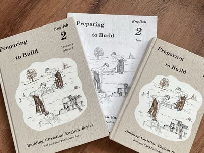 Rod and Staff Building Christian English Series English 2 Preparing to Build Set