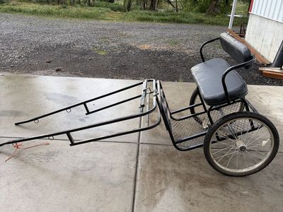 Pony / Mini Horse Easy-Entry Driving Cart / Buggy