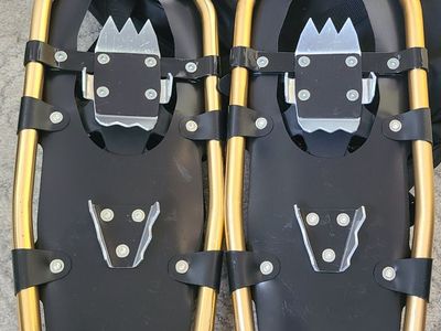 Snow shoes used twice