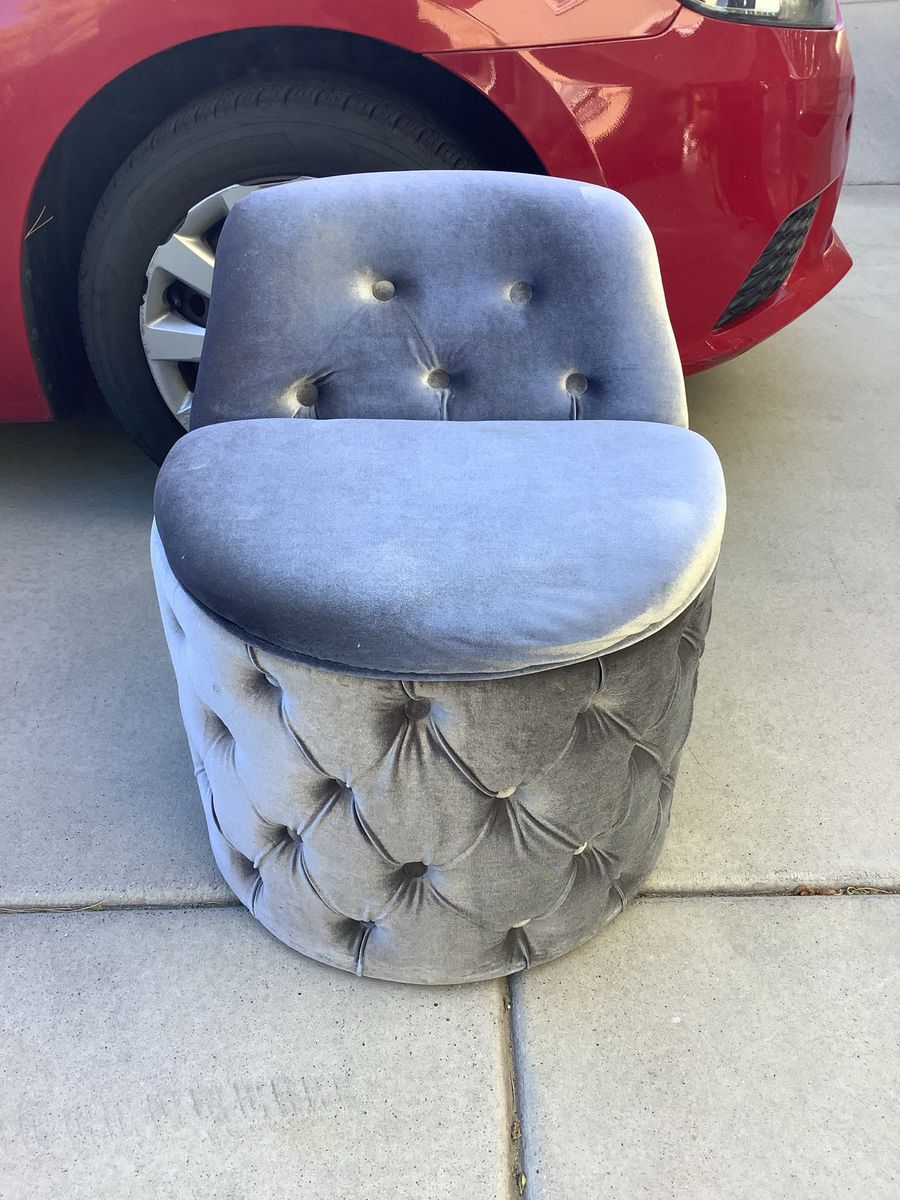 Grey Chair Velvet