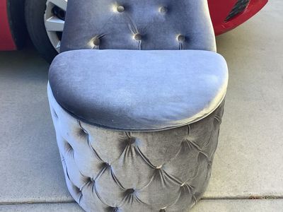 Grey Chair Velvet