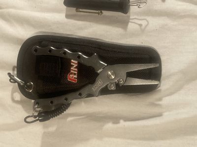 Pline Fishing Pliers & Hook Remover Tool Kit with Sheath - Essential Fishing Gear