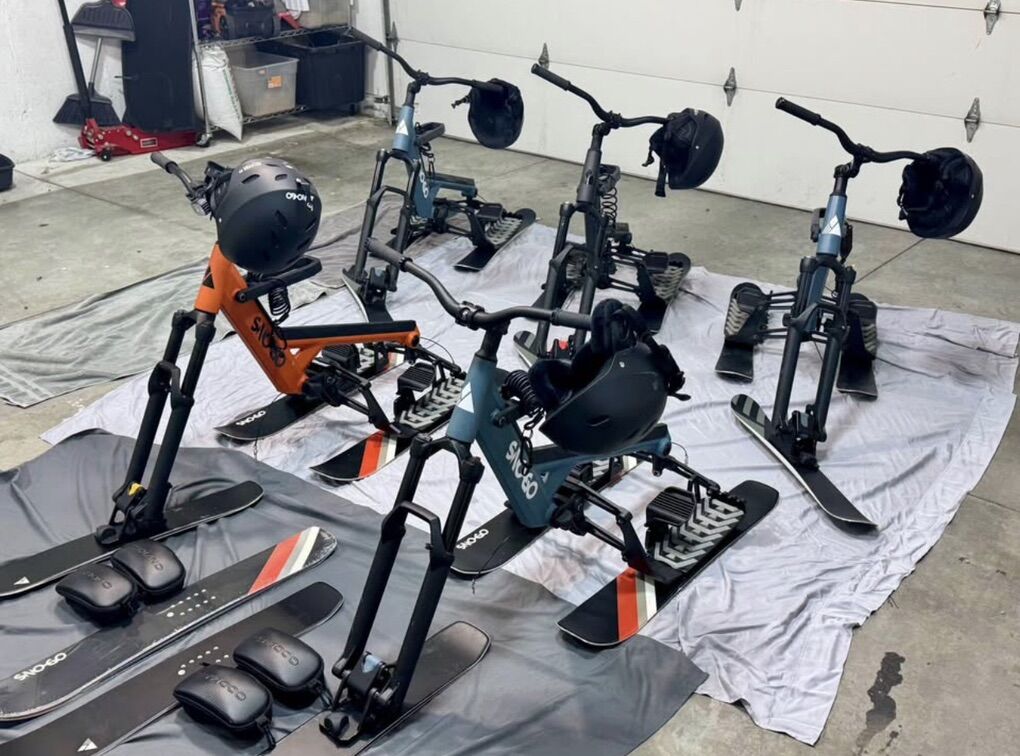Sno-Go Ski Bike Snow Bike