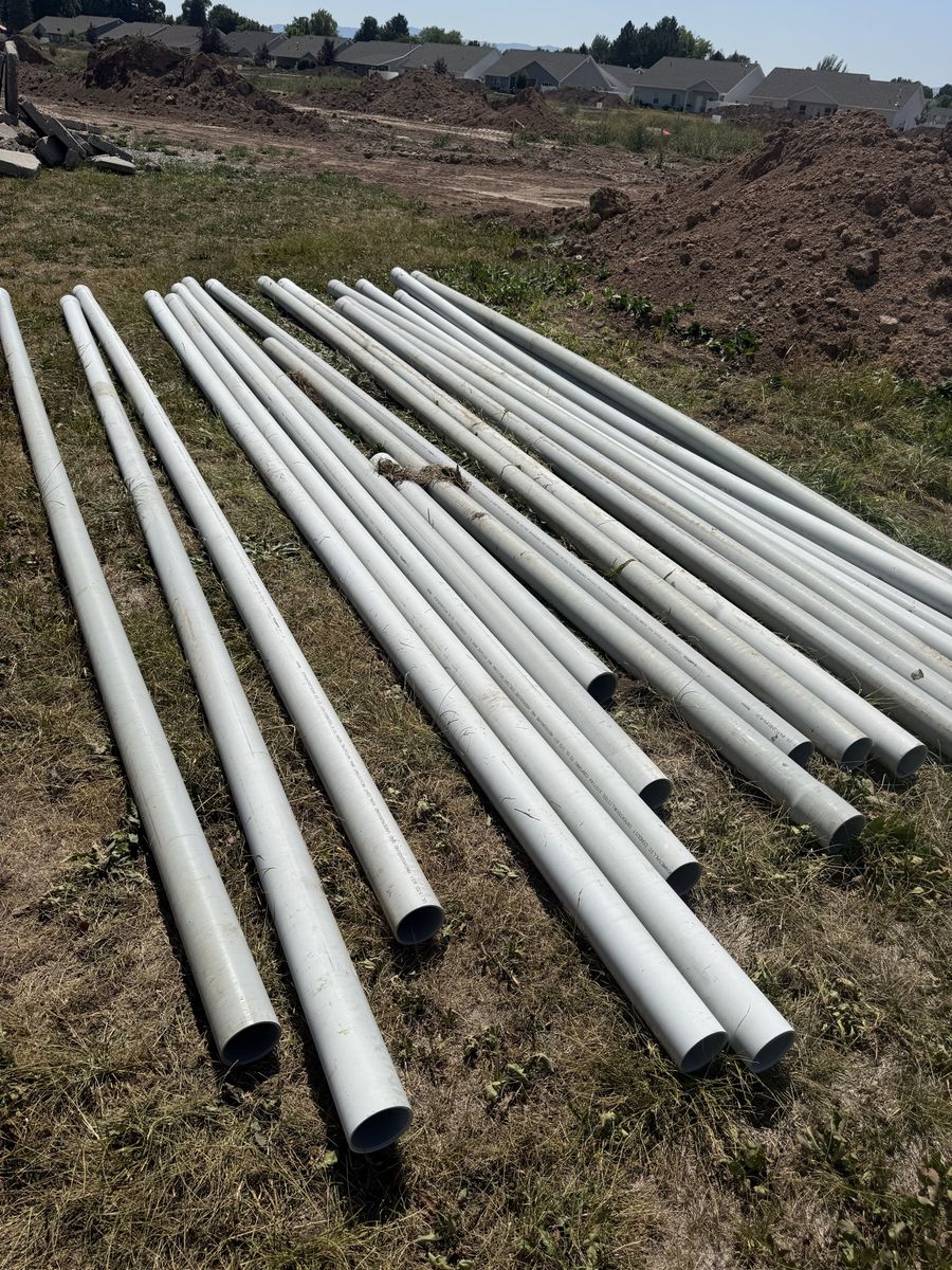 4” PVC Electrical conduit