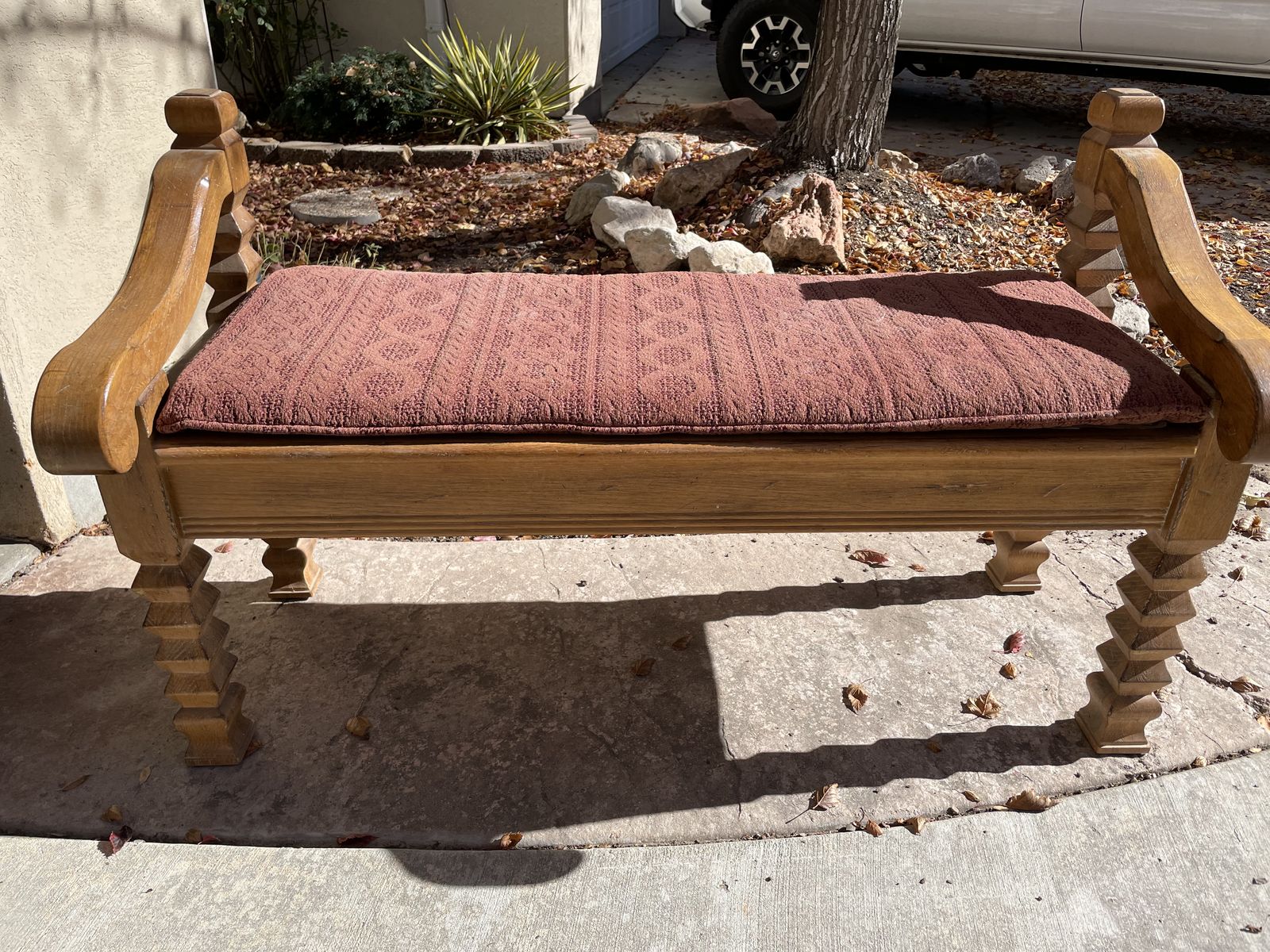 Wood Bench