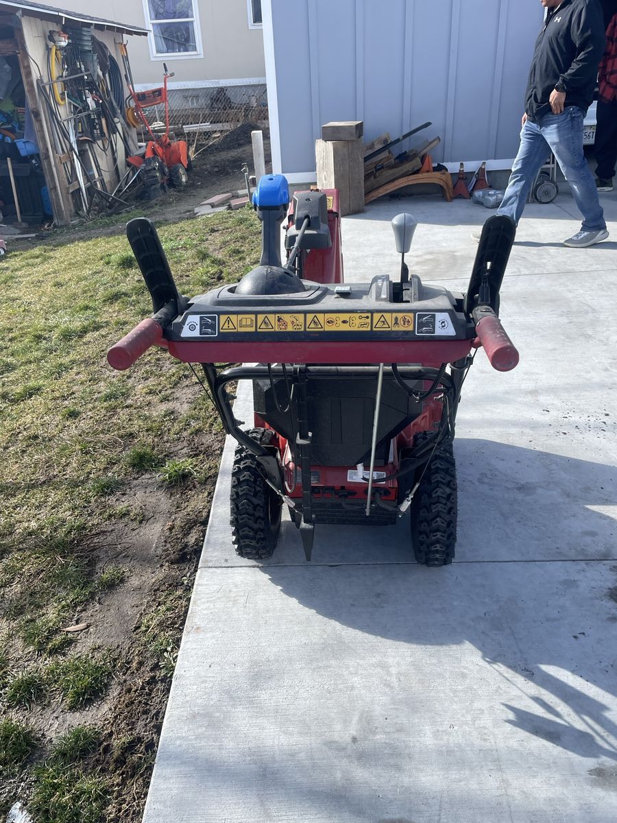 Red Gas Snow Blower - Used