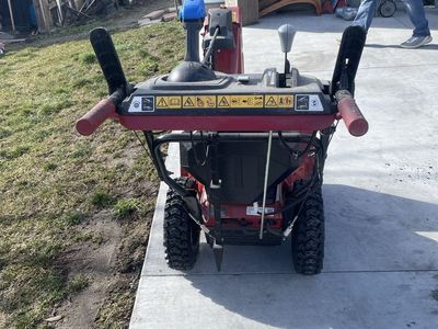 Red Gas Snow Blower - Used