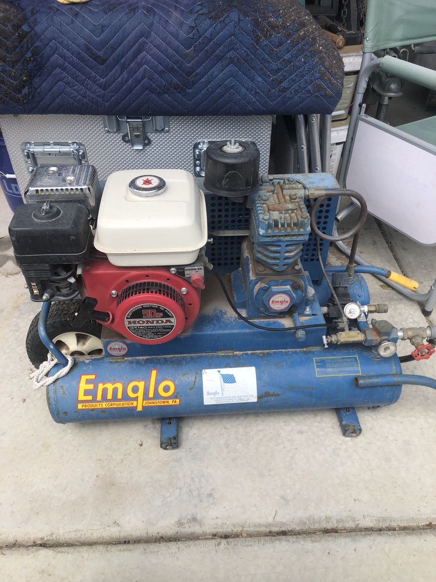 Emglo Portable Air Compressor for sale