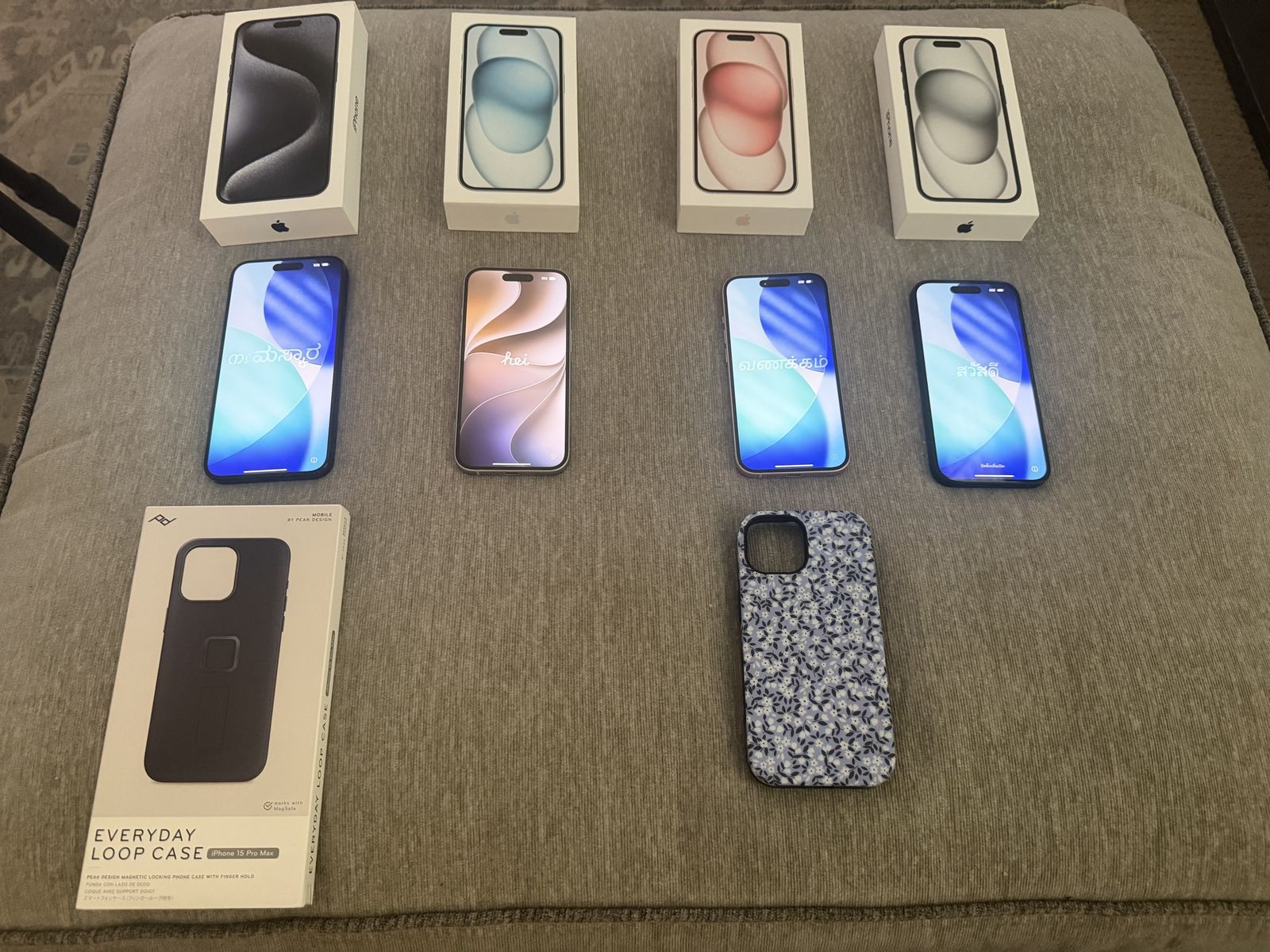 iPhone 15 128GB, iPhone Pro Max 256 GB