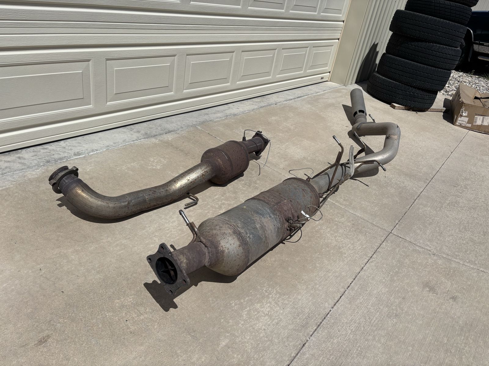 2016 LML Duramax DPF and Converter