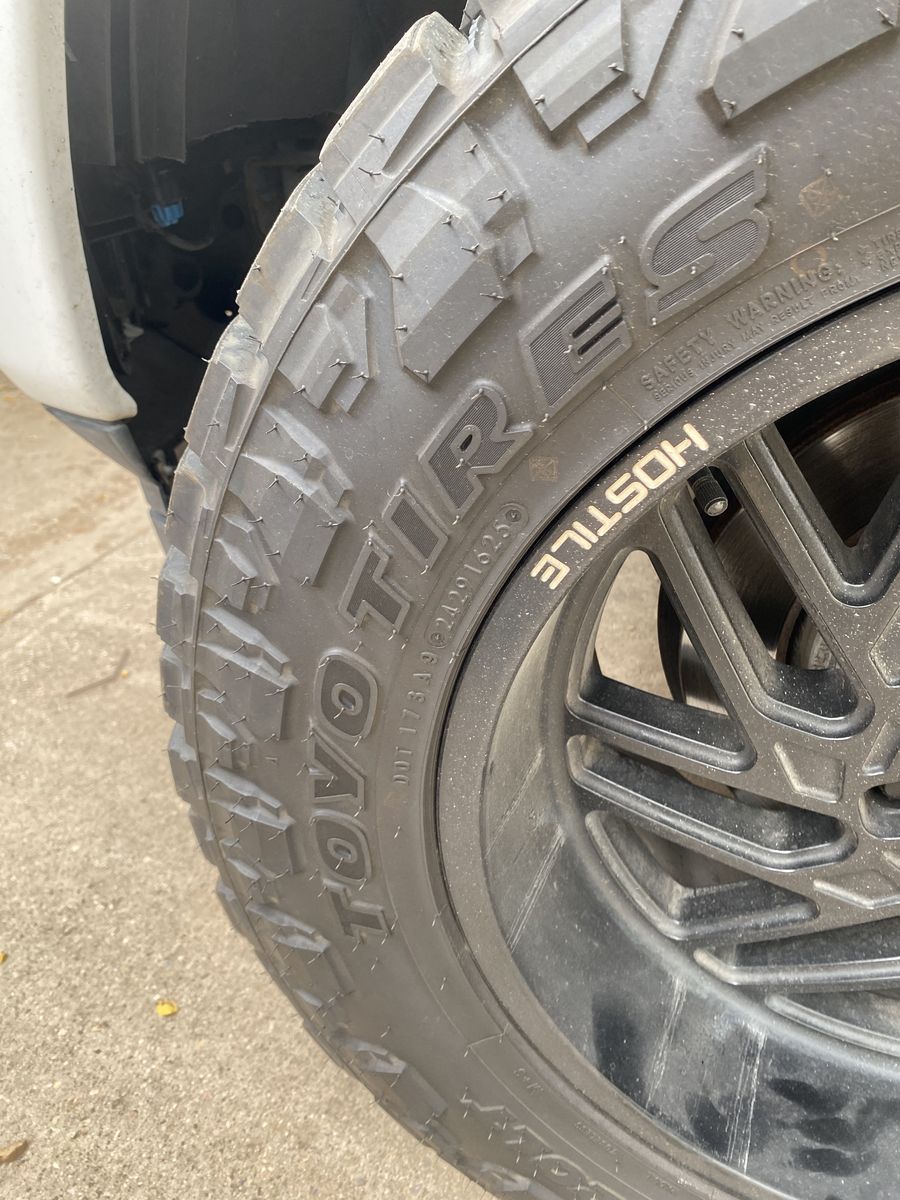 Tires and wheels 
