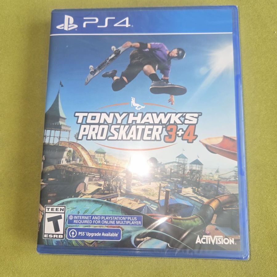 Tony Hawk's Pro Skater 3 + 4 for PlayStation 4 (PS4) - Brand New Sealed