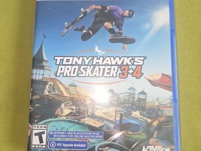 Tony Hawk's Pro Skater 3 + 4 for PlayStation 4 (PS4) - Brand New Sealed
