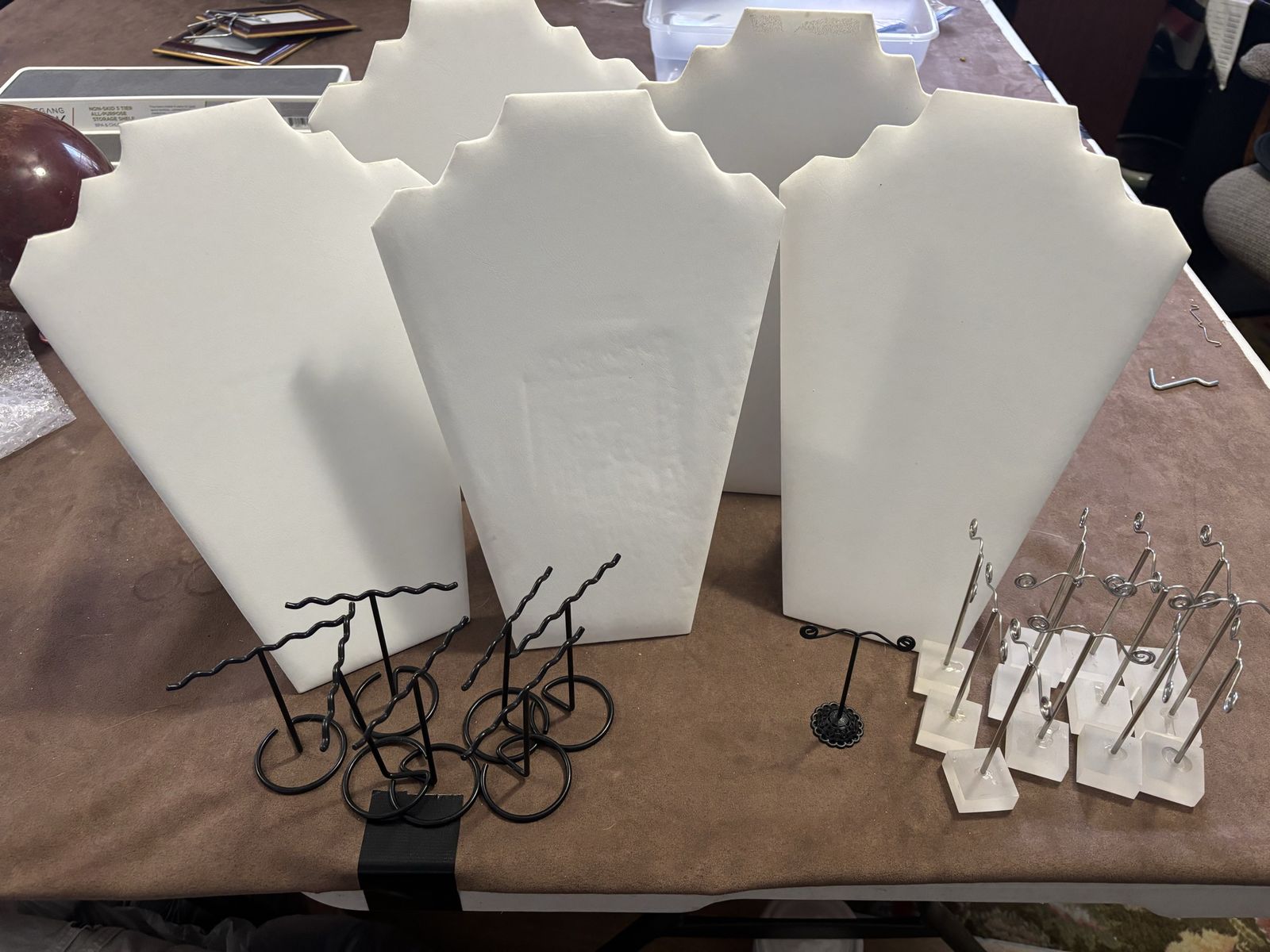 Assorted Jewelry Display Stands