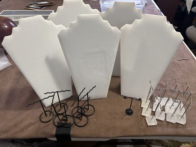 Assorted Jewelry Display Stands