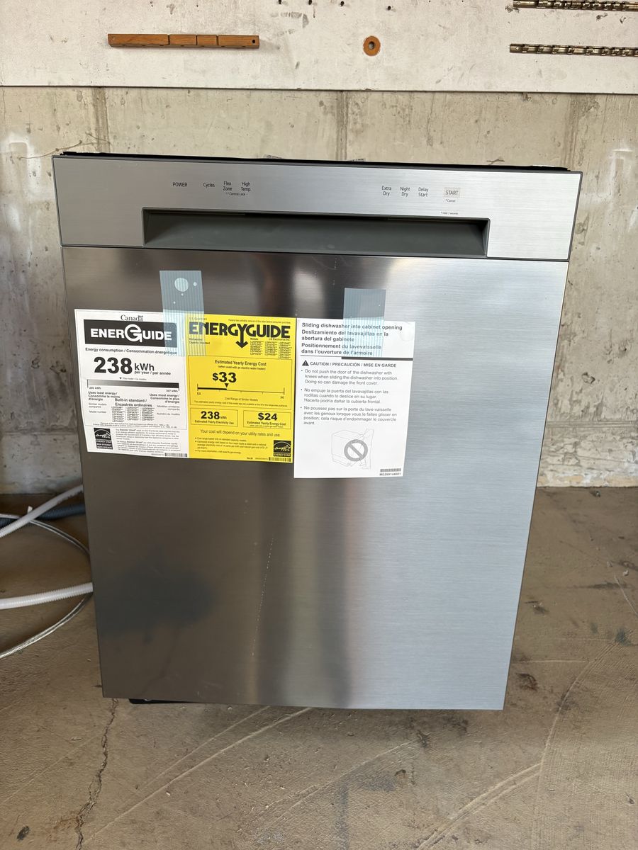 GE Stainless Steel Built-in Dishwasher