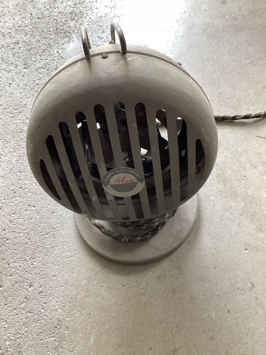 Small antique heater