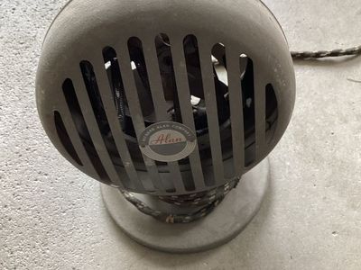 Small antique heater