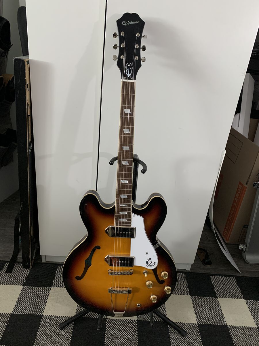 Epiphone Casino Hollow Body Electric Guitar - Vintage Sunburst (2025)