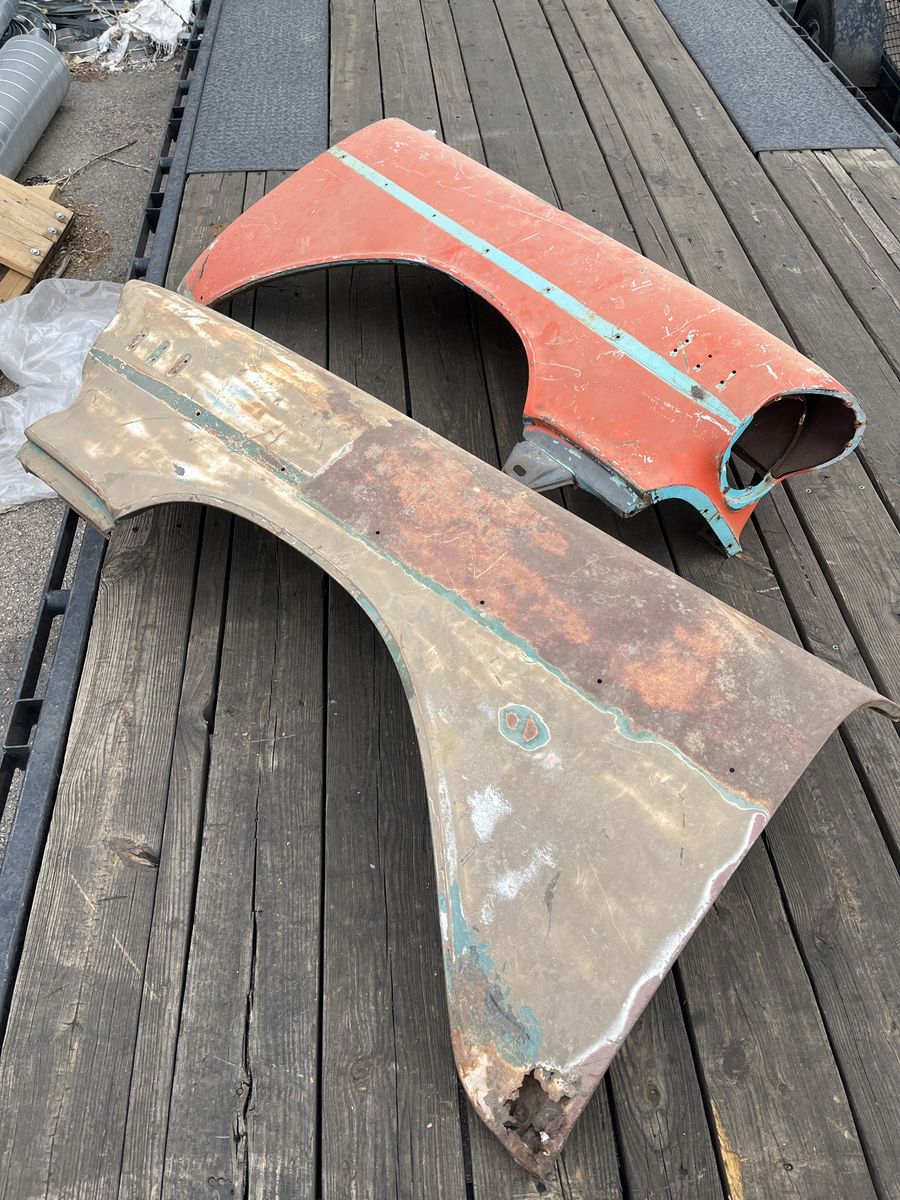 1957 Chevy Belair fenders