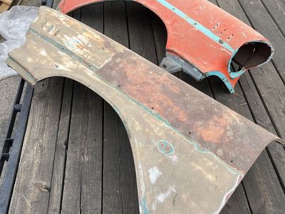 1957 Chevy Belair fenders