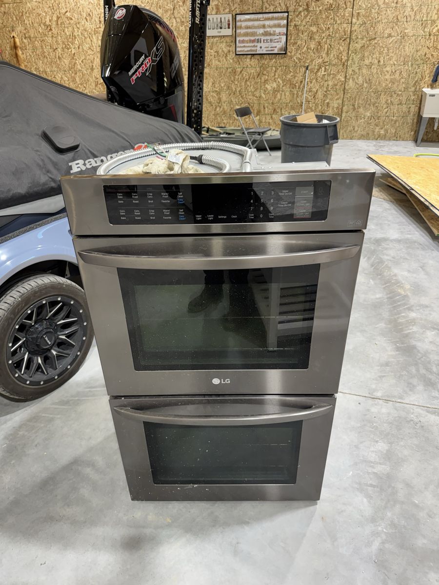 LG double wall oven