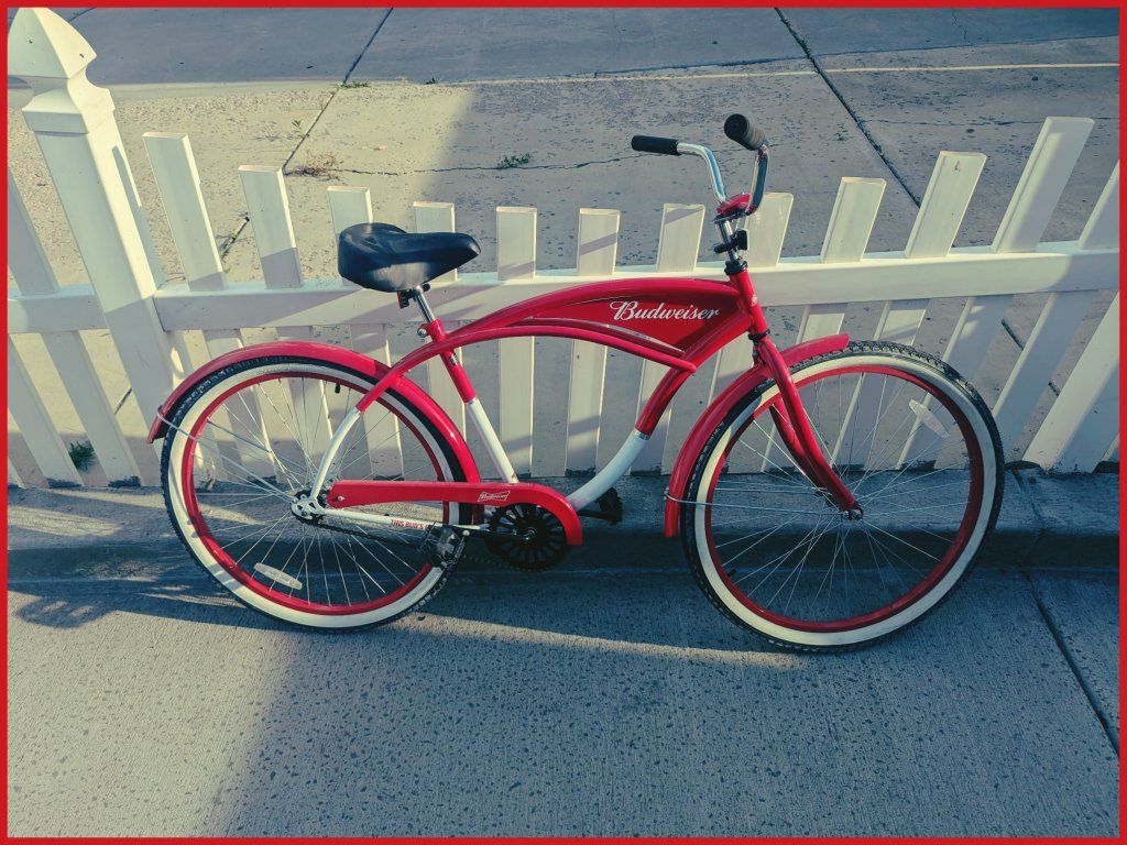 Retro Budweiser cruiser