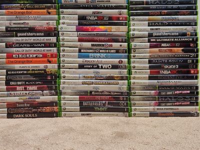 Lot of 84 Empty Videogame Cases Nintendo Ds Gamecube Wii U Playstation 1 Xbox 360 Sega