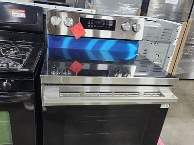 Brand New! LG Stainless Steel Induction Freestanding Electric Range with Glass Cooktop