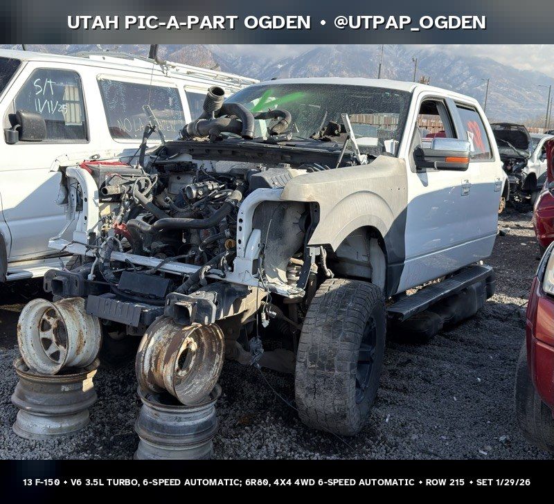 2013 Ford F-150 Parts - UTPAP Ogden