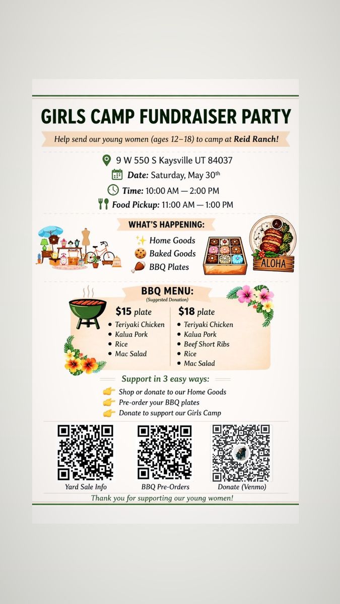 Yard Sale Fundraiser