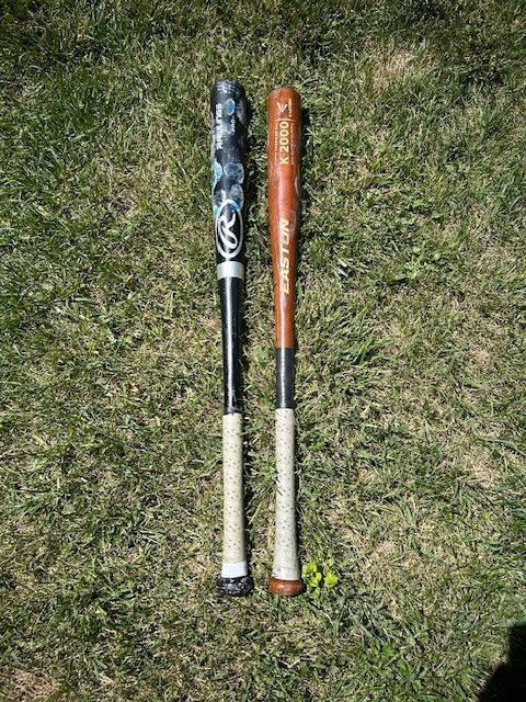 2 Wood Baseball Bats