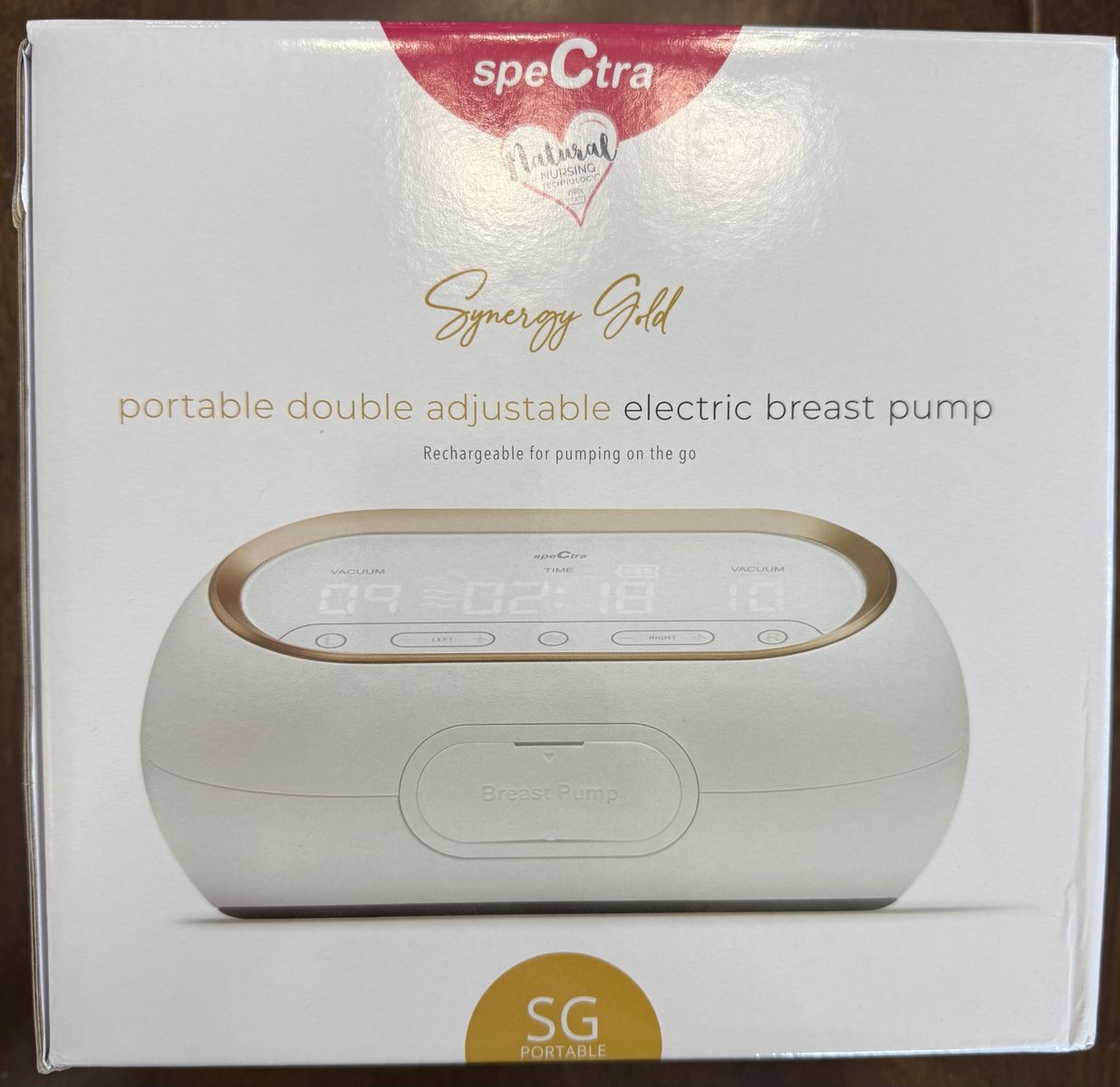 Spectra SG portable double adjustable electric breast pump - Brand New