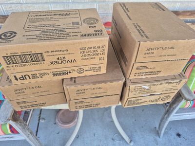 free cases of nutritional tube feeding drinks